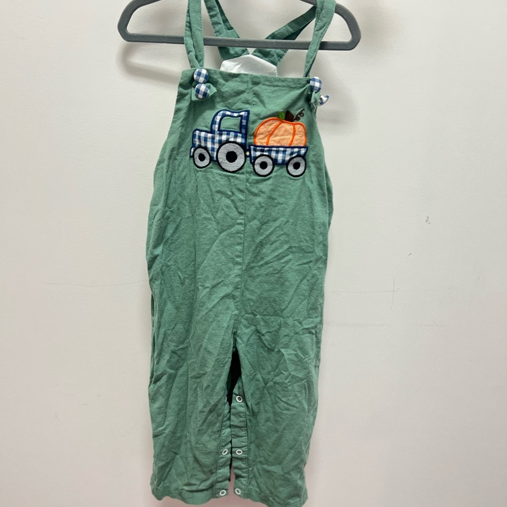 Green Kids Overalls